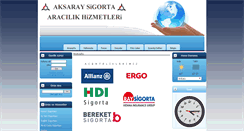 Desktop Screenshot of aksaraysigorta.com